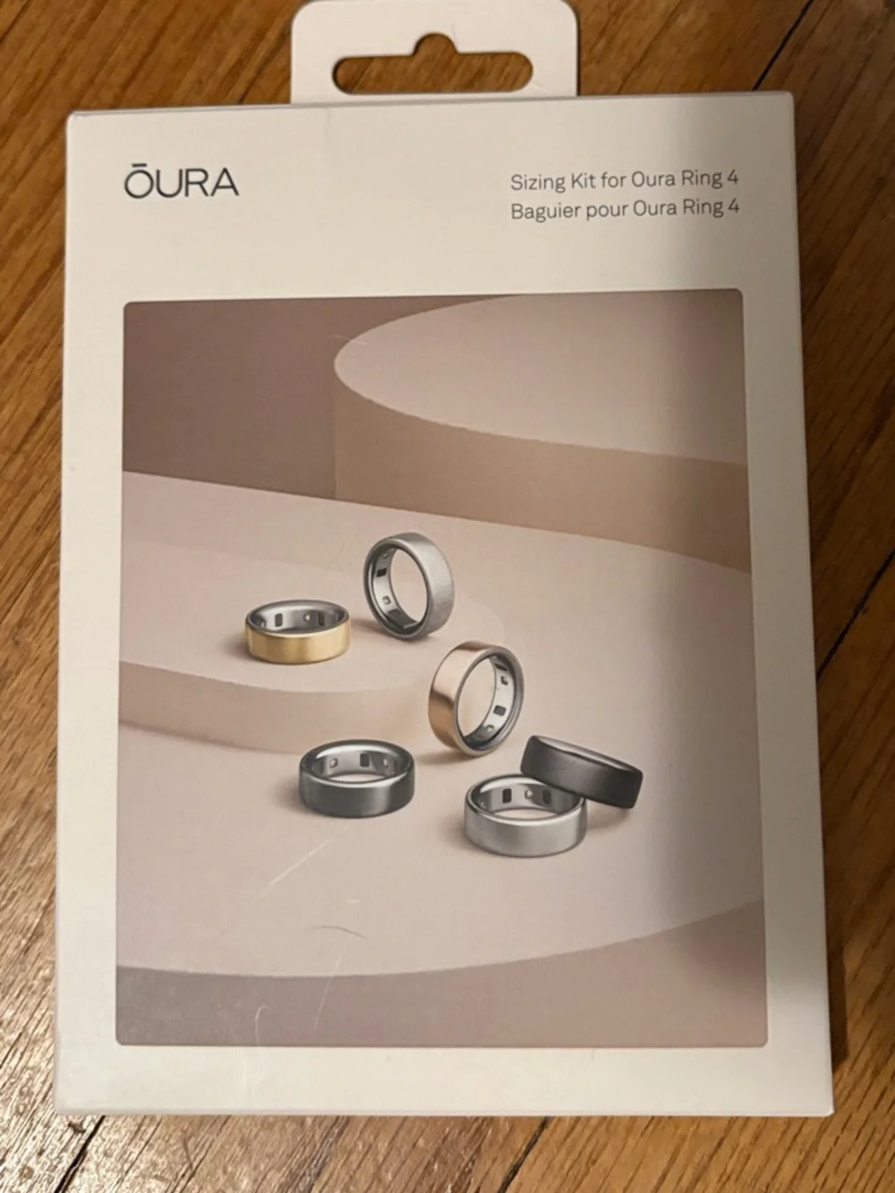 Oura Sizing Kit — Silver, Gold, Black Rings